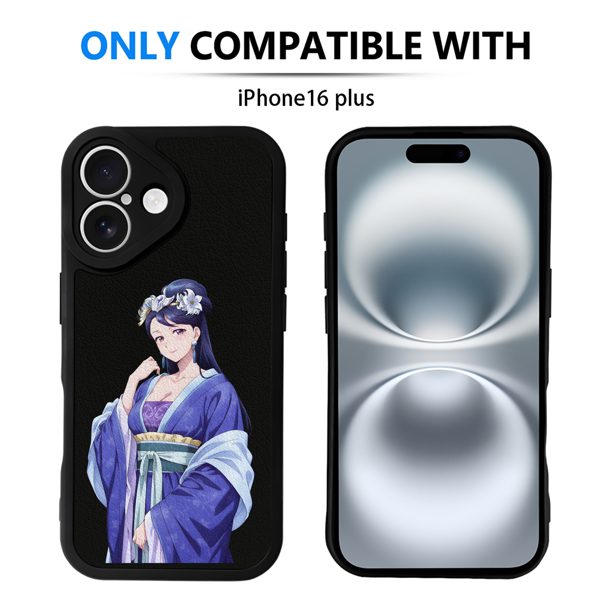 薬屋のひとりごと The Apothecary Diaries 【iPhone 16シリーズ対応】シリコンスマホケース（レザー調） 材質：シリコン